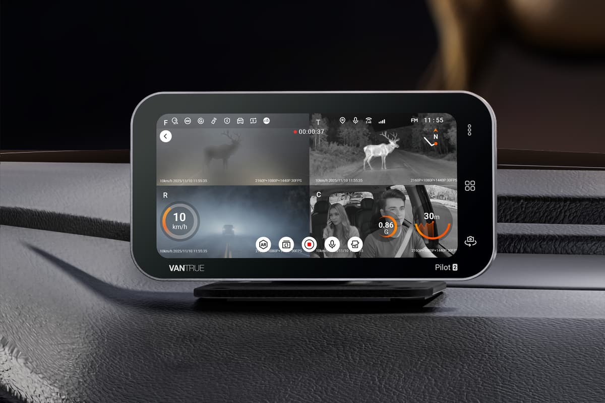 Vantrue Pilot 2 review: The dashcam bringing thermal imaging to everyday ...