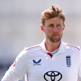 Joe Root in the field with England
