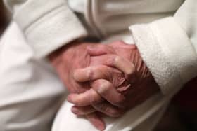 An elderly person