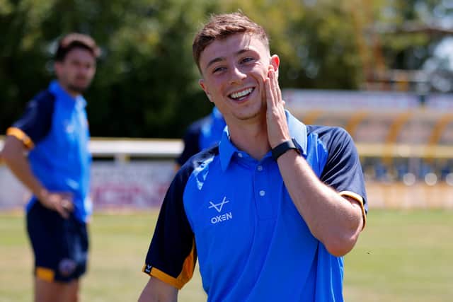 Shrewsbury Town forward Callum Stewart