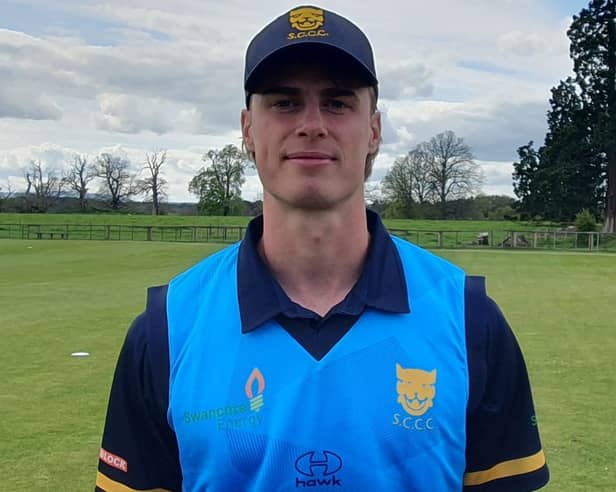 Shropshire batter Joe Johnson
