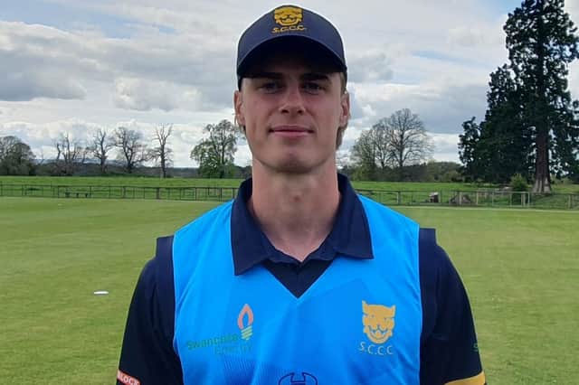 Shropshire batter Joe Johnson