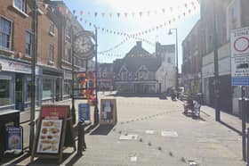 Market Square in Wellington town centre