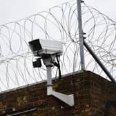 Camera over a prison wall