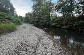 Low flows on the River Ebbw 