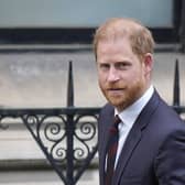 The Duke of Sussex departs the Royal Courts of Justice in central London