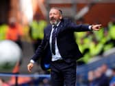 Derek McInnes at Ibrox Stadium