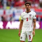 John Stones in action for England