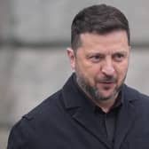 Ukrainian President Volodymyr Zelensky