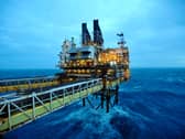 A view of part of the BP Etap platform in the North Sea
