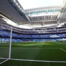 General view of the Estadio Bernabeu