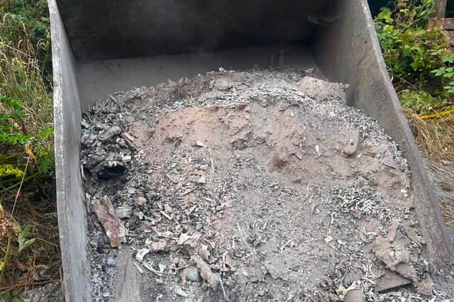 Some of the discoveries made at Animal Funeral Services near Kington