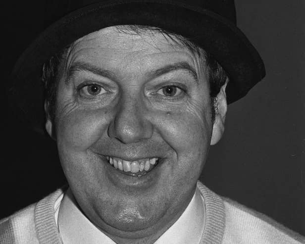 Jimmy Cricket in his trademark hat