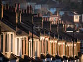 Terraced residential houses