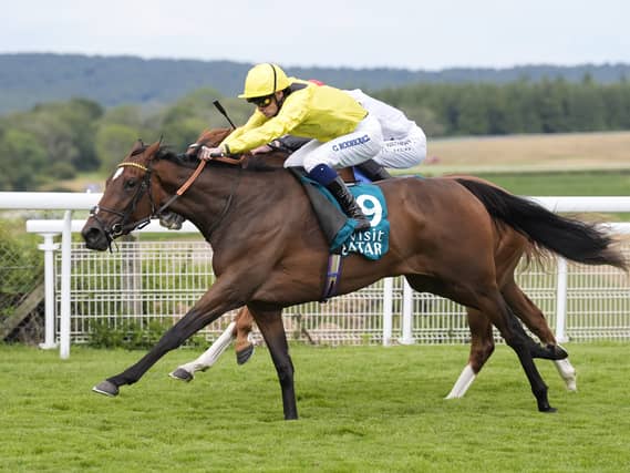 Waardah winning at Goodwood last summer