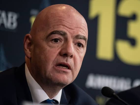 FIFA president Gianni Infantino