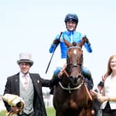 Clifford Lee on board Venetian Sun after winning the Commonwealth Cup