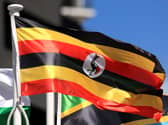 The Ugandan flag
