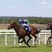 Enfjaar (left) makes all the running for Ray Dawson