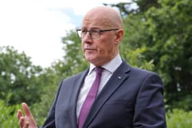 John Swinney visit to The Bughties Care Home
