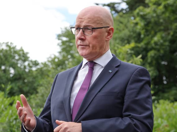 John Swinney visit to The Bughties Care Home