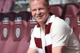 Hearts head coach Wouter Vrancken