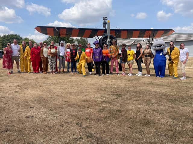 The group raised more than £30k for Hope House