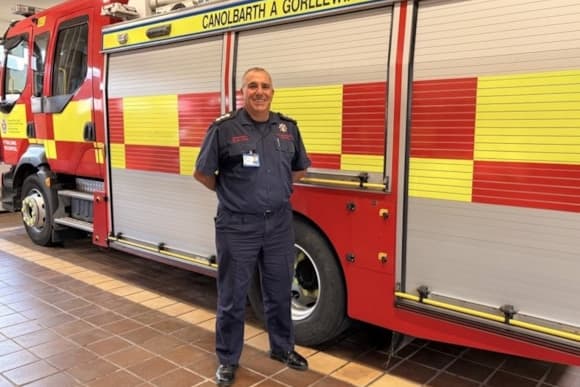 Firefighter celebrates three decades of dedication in service’s 30th ...