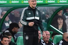 Celtic manager Martin O’Neill at Celtic Park