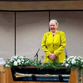 Member of the Senedd for Gwynedd Malddwyn, Claire Johnson-Wood taking her oath.
