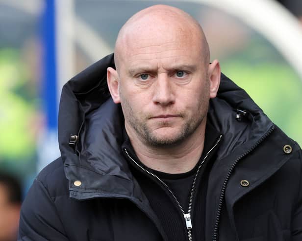 Hibernian manager David Gray