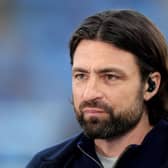 Russell Martin on the touchline