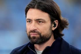 Russell Martin on the touchline