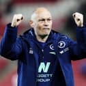 Millwall manager Alex Neil celebrates