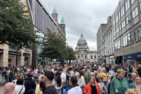 Fleadh crowds in Belfast