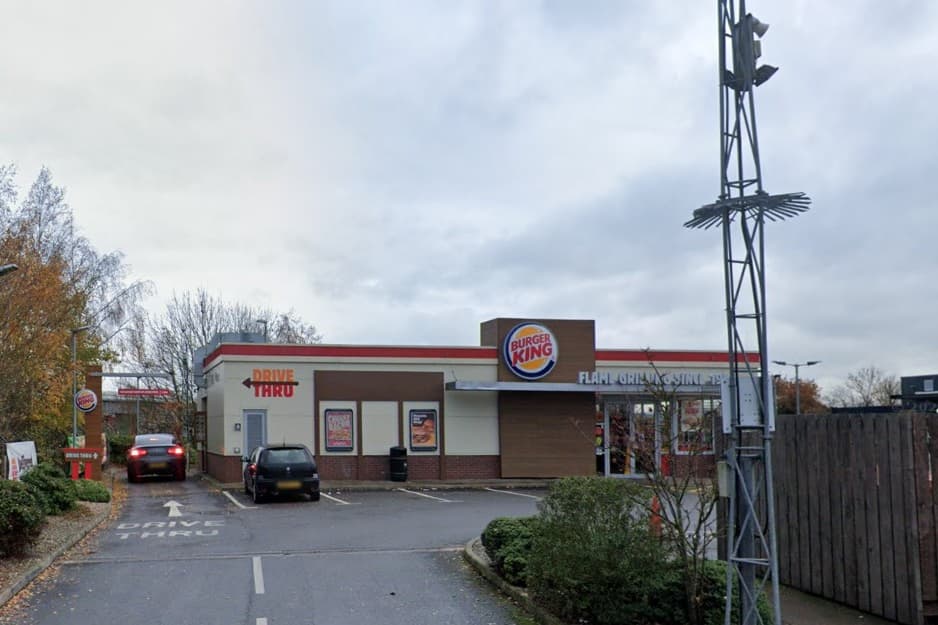 Burger King in Shrewsbury nach Frittierbrand geschlossen