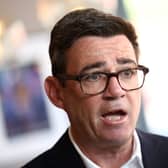 Headshot of Andy Burnham speaking