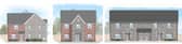 How the houses for Gipsy Castle Lane on the outskirts of Hay-on-Wye could look. 