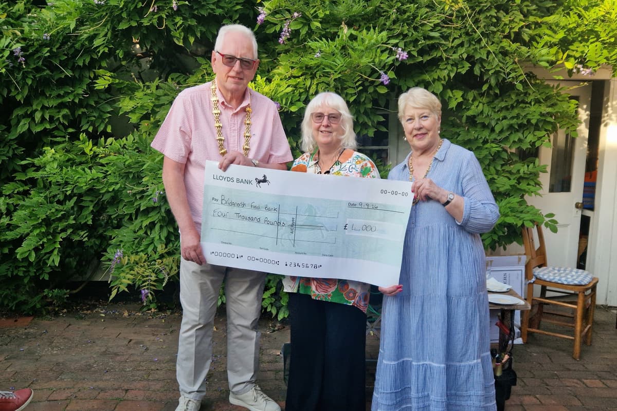 Art event brings in £4,000 for Bridgnorth Food Bank