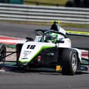 Much Wenlock's Torrin Byrne in GB4 Championship action