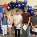 Students at Ysgol Calon Cymru received their results.