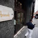 External view of a Harrods entrance
