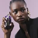 Mugler Alien Eau de Parfum combines radiant jasmine sambac with cashmere wood and white amber in a refillable amethyst-inspired bottle