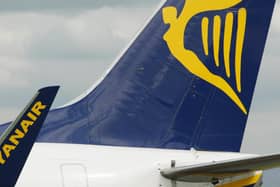 Ryanair tail fin
