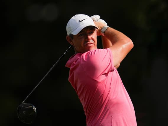 Rory McIlroy during the first round of the 2026 St. Jude Championship