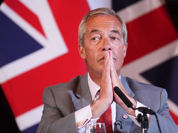 Reform UK press conference – London
