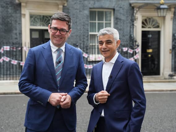 Andy Burnham and Sadiq Khan