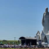 Giant Virgin Mary