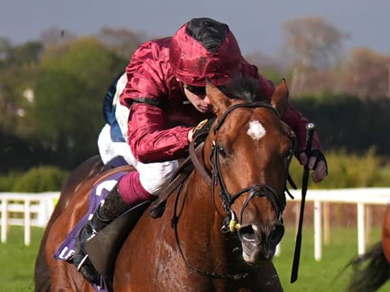 A Boy Named Susie in action at Leopardstown
