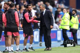 Rangers boss Derek McInnes at Ibrox